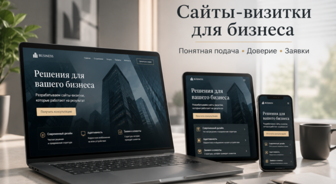 Заказать сайт для бизнеса: как превратить веб-присутствие в источник клиентов, а не в статью расходов